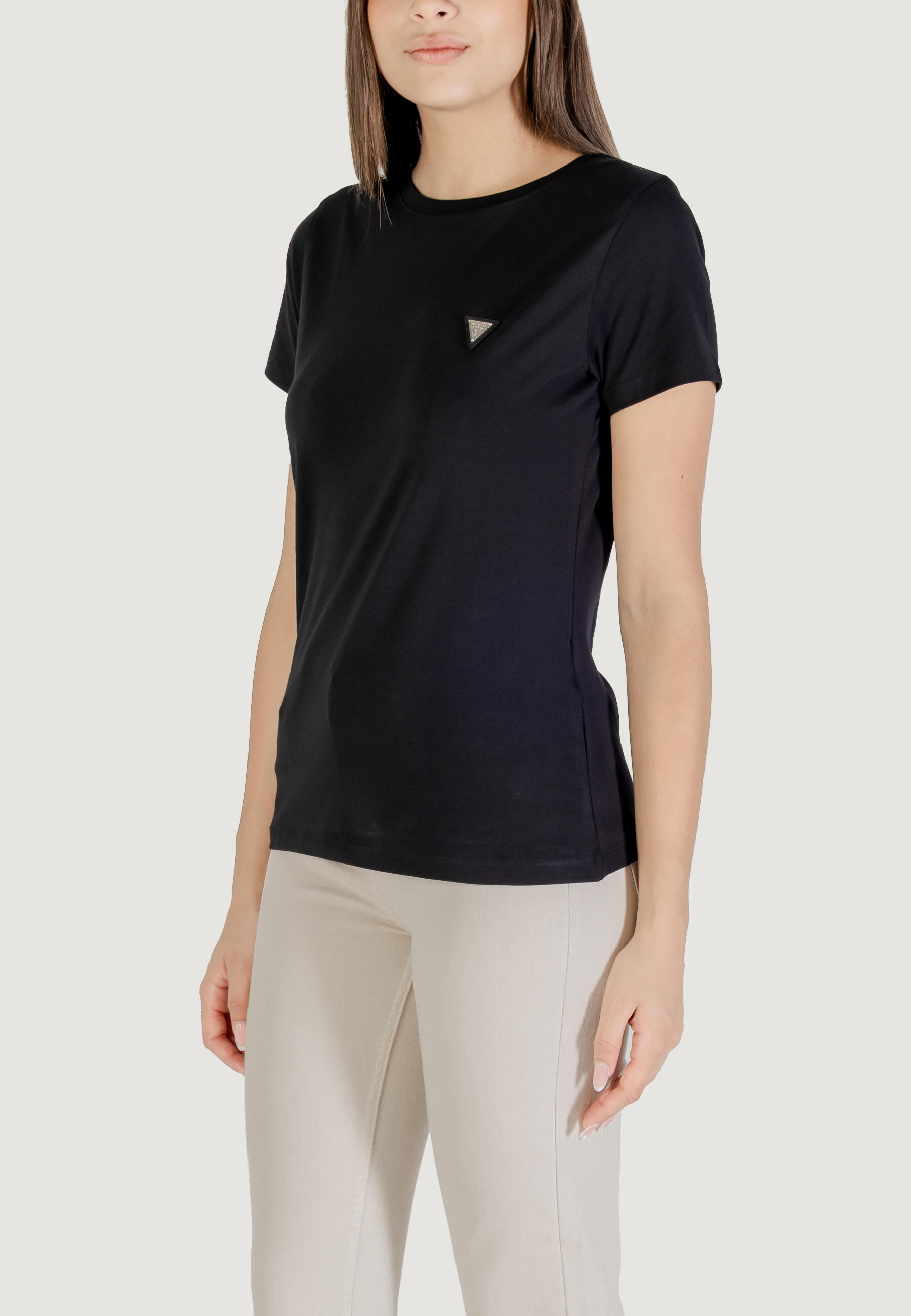 t-shirt crop top COLETTE T-SHIRT FEMME NOIR 3/5