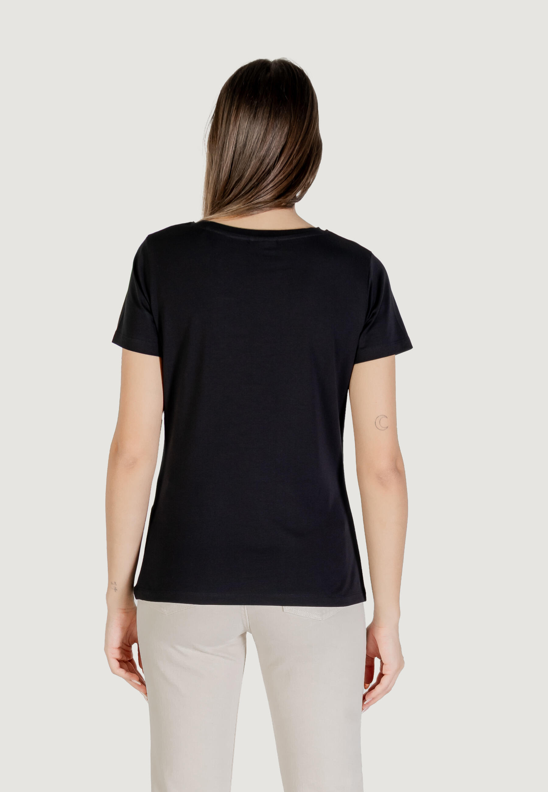 t-shirt crop top COLETTE T-SHIRT FEMME NOIR 4/5