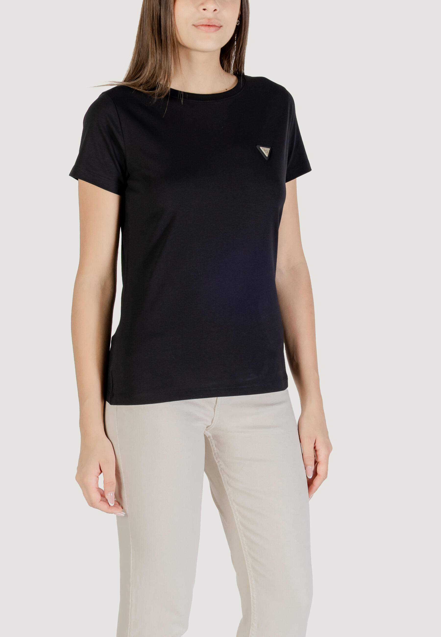t-shirt crop top COLETTE T-SHIRT FEMME NOIR 2/5