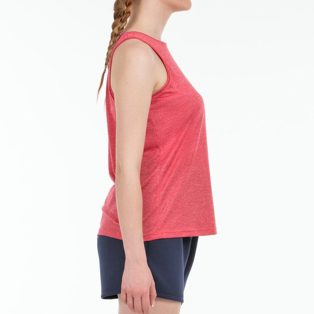 JOHN SMITH MUXIA. Vinho Rosé. Camiseta com alças para mulher. 3/4