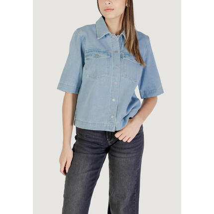 Kurtka Kobieta ONLY ONLBELLE S/S SHIRT DNM GUA NOOS