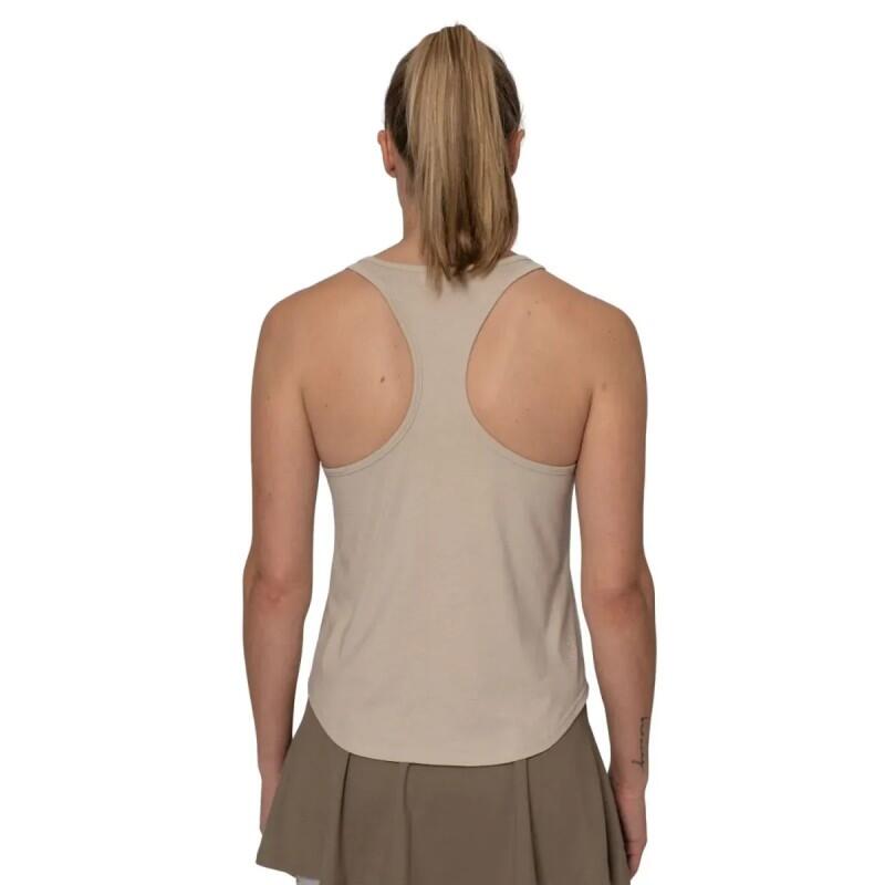 Camiseta Bidi Badu Paris Chill Beige Mujer 5/5