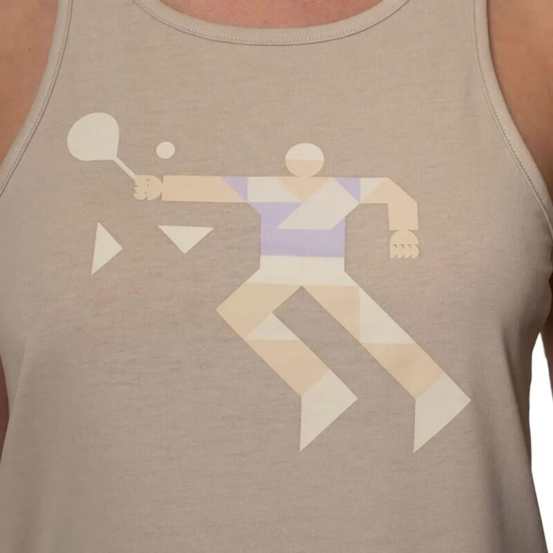 Camiseta Bidi Badu Paris Chill Beige Mujer 2/5