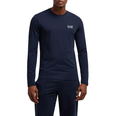 T-shirt core identity blauw - 8npt28pjvqz-1562