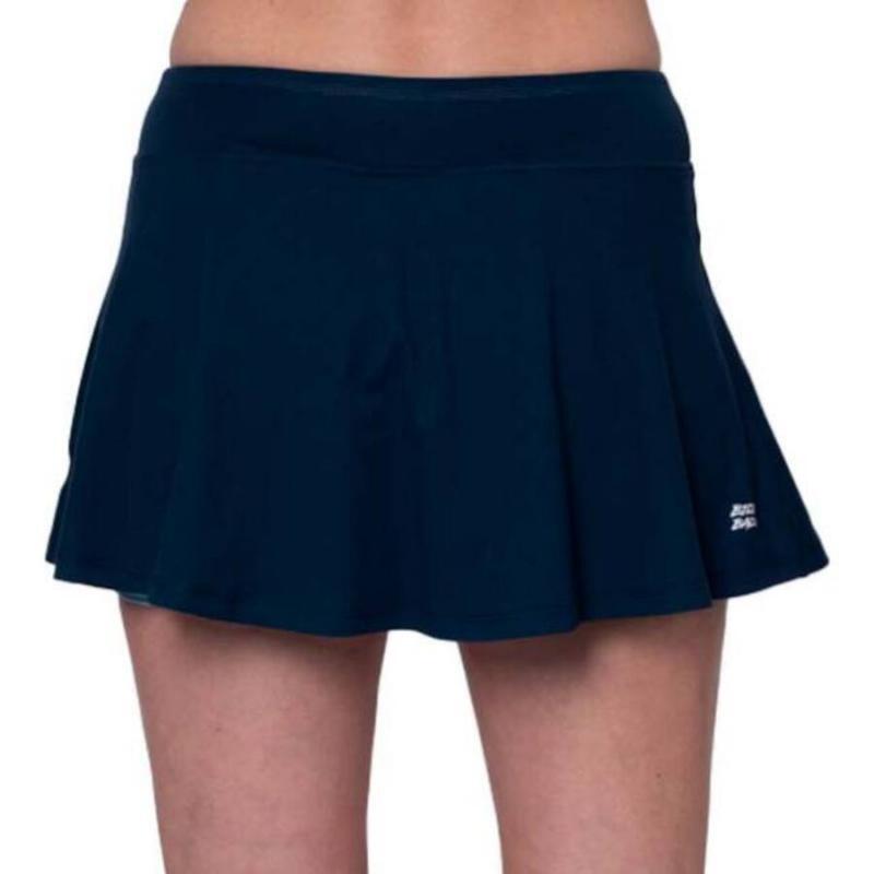 Falda Bidi Badu Spectrum Impresso Ondulado Azul Oscuro Aqua 4/5