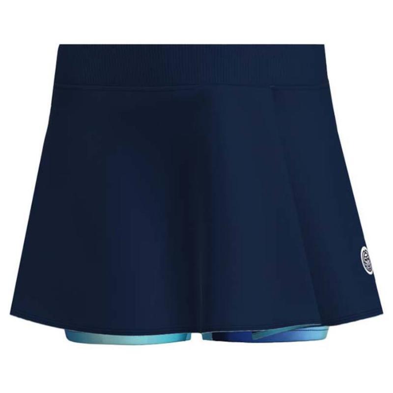 Falda Bidi Badu Spectrum Printed Wavy Azul Oscuro Aqua Junior 1/5