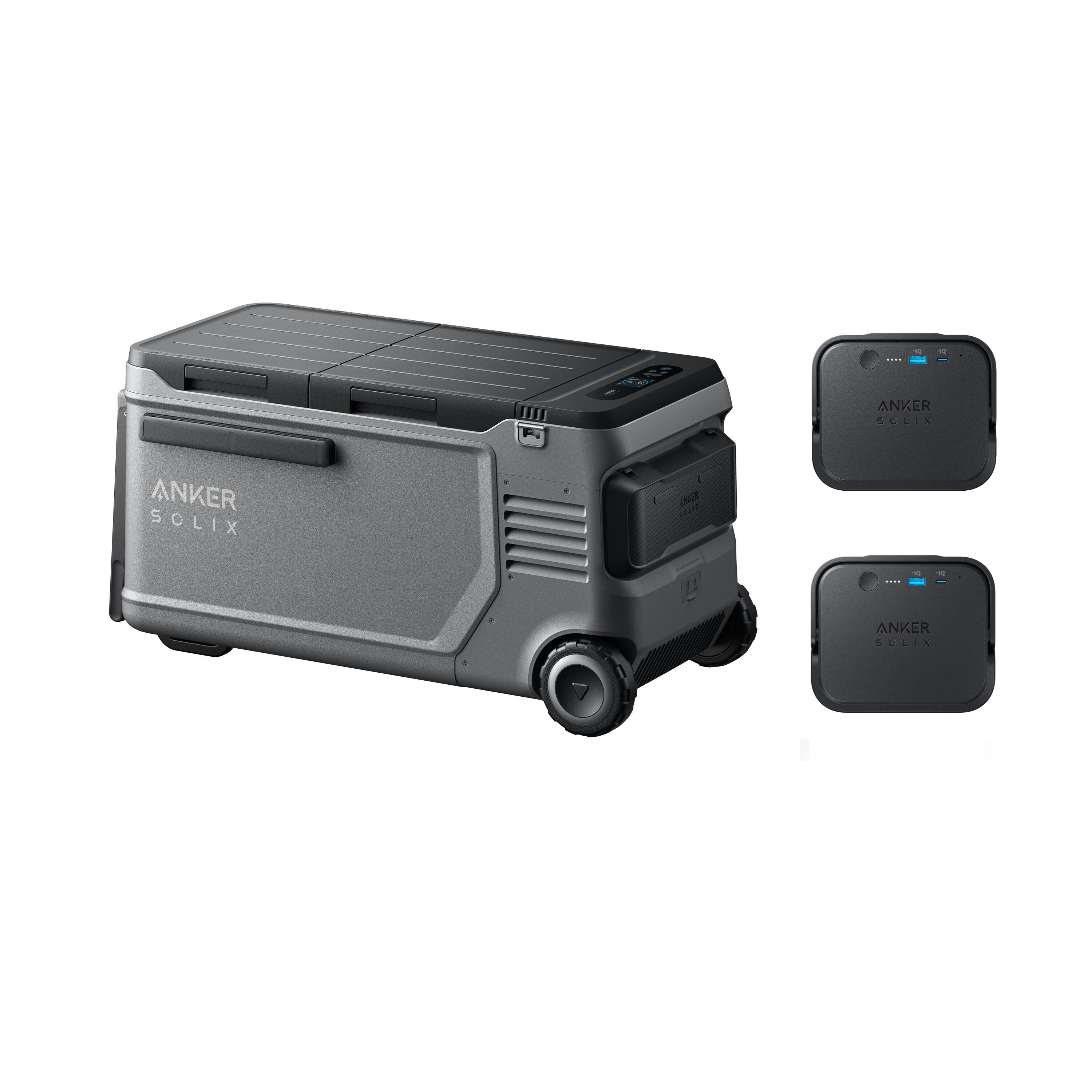 ANKER Tragbare Kühlbox 58 L Anker Solix EverFrost 2 (2 Batterien enthalten), Camping