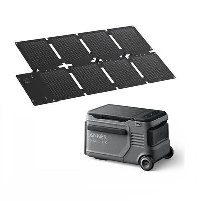 KIT Anker Solix EverFrost2 23L Tragbares Kühlbox mit 60W Solarpanel