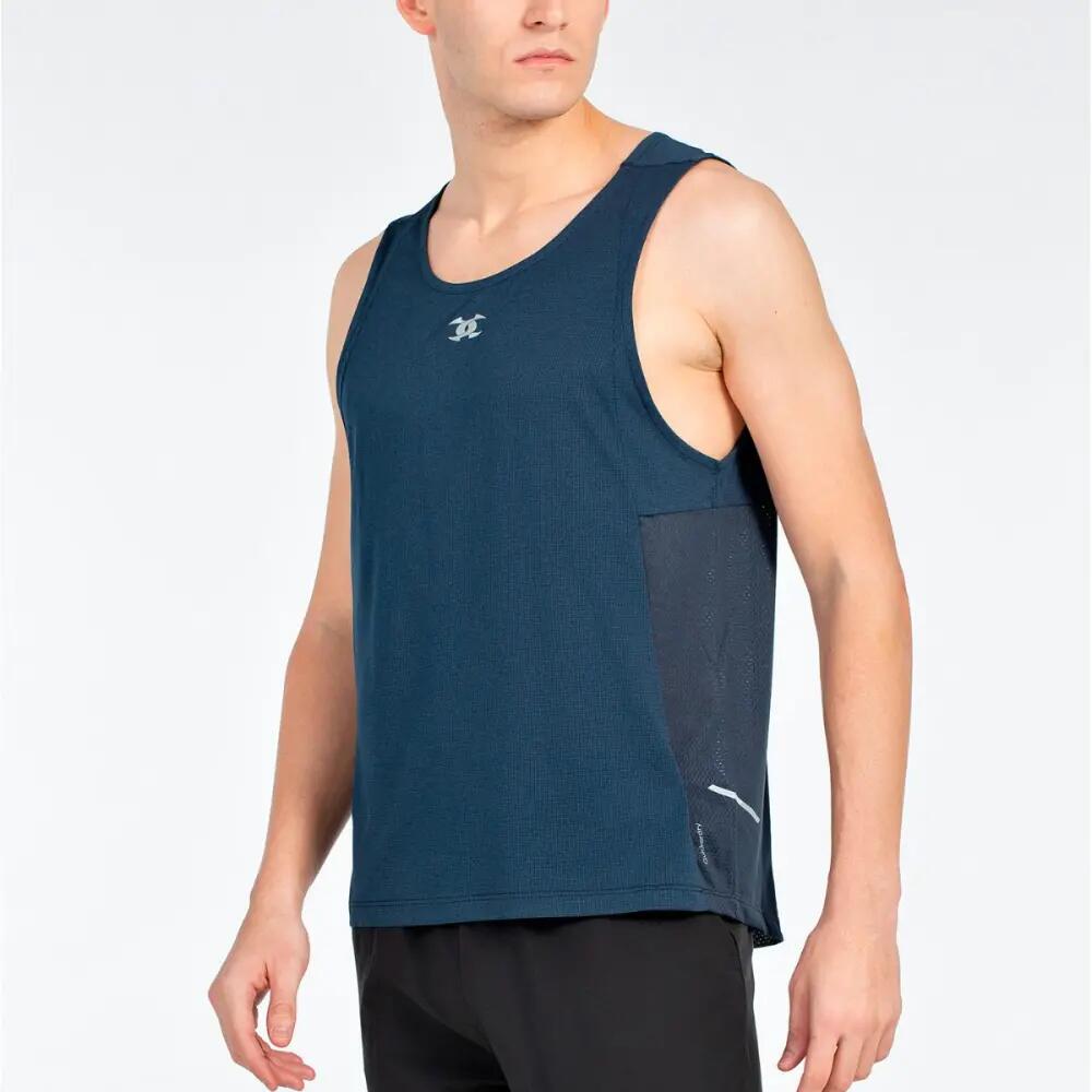 JOHN SMITH HEZE. Azul oscuro. Camiseta tirantes hombre. 2/4