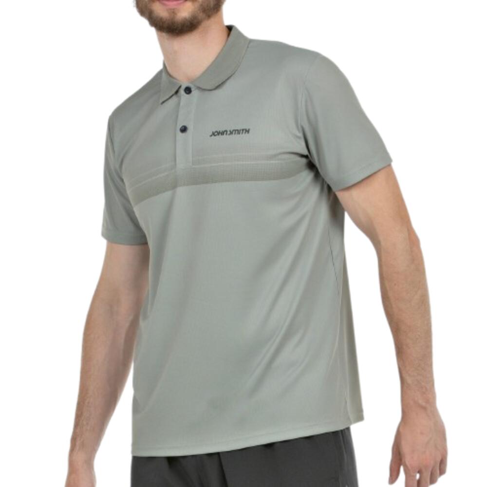 JOHN SMITH BRUNFE. Cáqui. Polo de manga curta para homem. 2/4