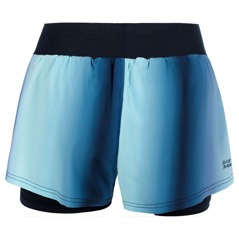 Short Bidi Badu Spectrum 2 em 1 Impresso Azul Oscuro Aqua Mujer 5/5