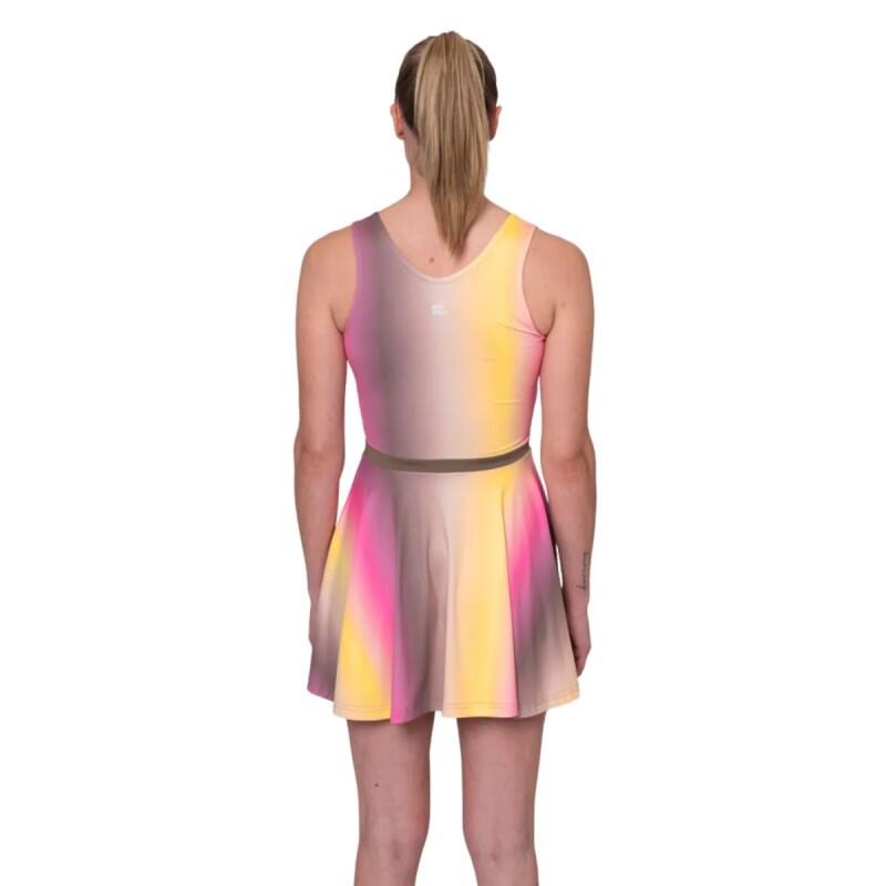 Vestido Bidi Badu Spectrum Marrom Amarelo 5/5