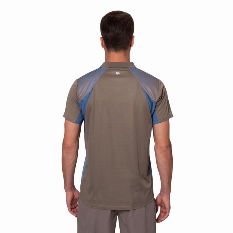 Polo Bidi Badu Spectrum Spirit Marron Azul 4/5
