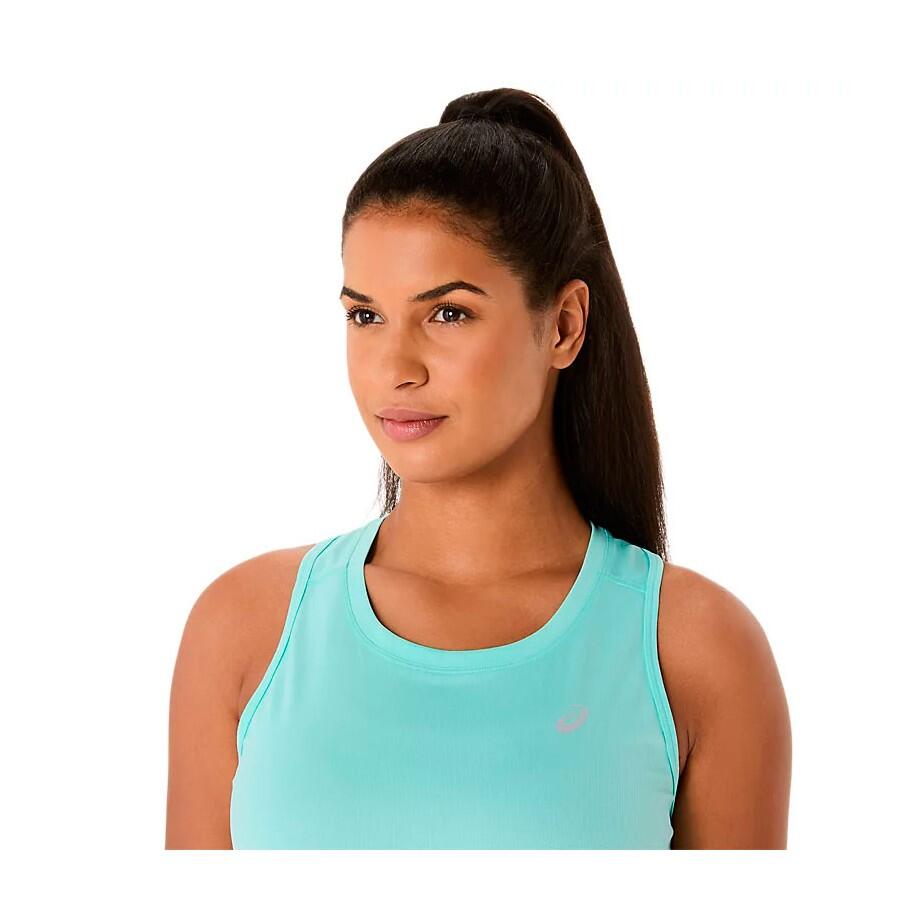 Camiseta Mujer Asics Core Tank Verde 2/5