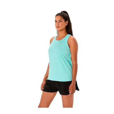 Asics core run blue jersey met korte mouwen