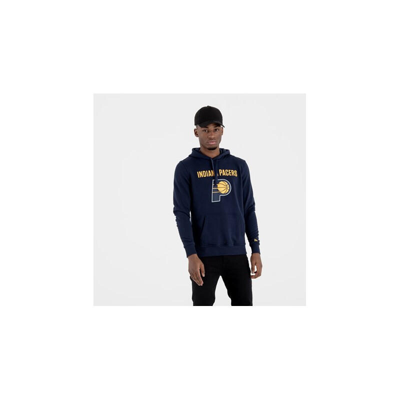 Sweat à Capuche NBA Indiana Pacers New Era Team logo Bleu marine 4/6