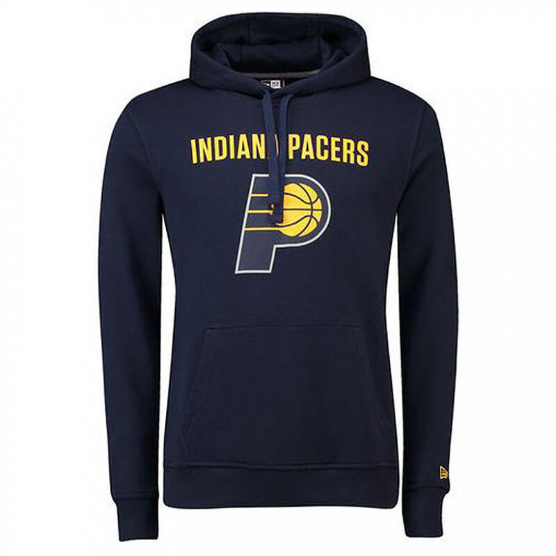 Sweat à Capuche NBA Indiana Pacers New Era Team logo Bleu marine 1/6