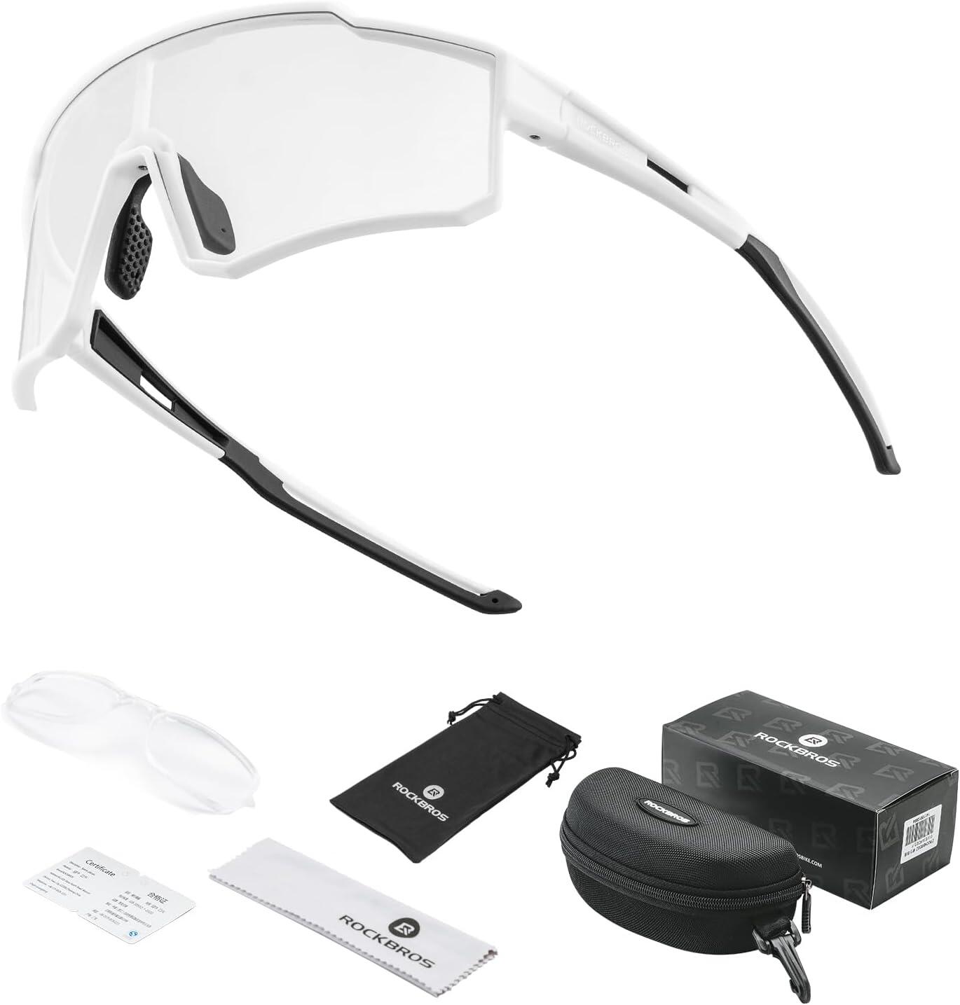 ROCKBROS Fahrradbrille UV400 Photochromatisch 7/7