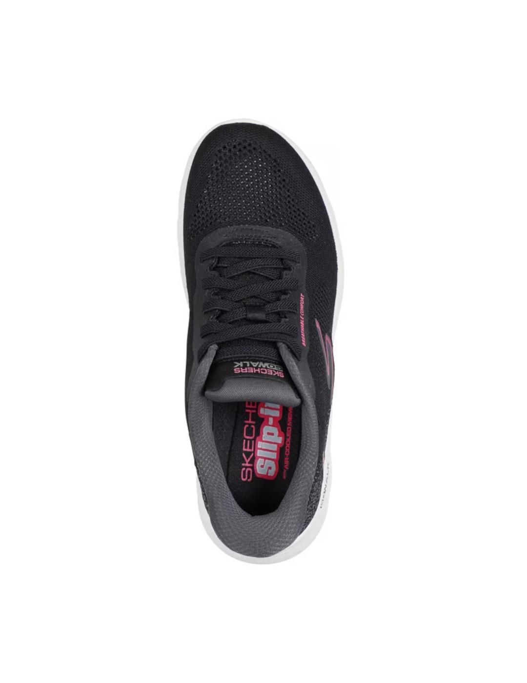 Chaussures pour femmes Skechers Go Walk Flex Noir 4/5