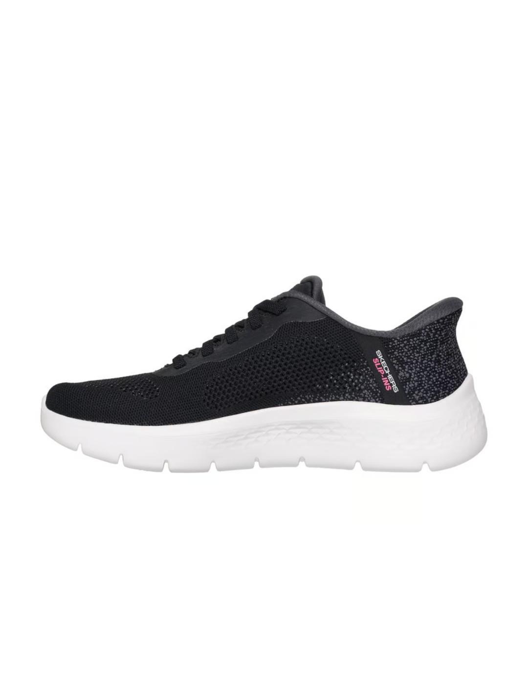 Chaussures pour femmes Skechers Go Walk Flex Noir 2/5