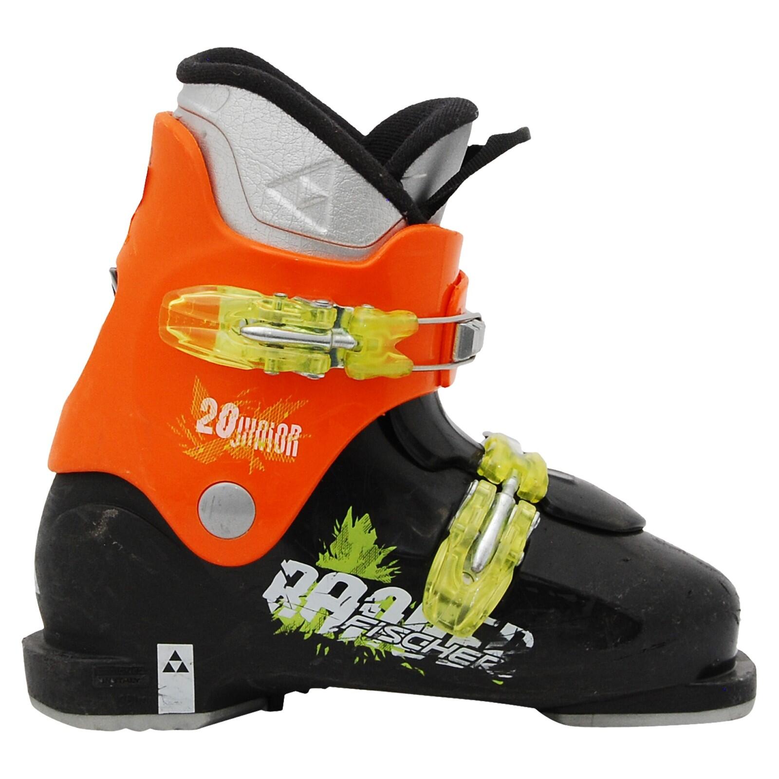 RECONDITIONNE - Chaussure De Ski Junior Fischer Ranger 20_2 Crochets 1/4