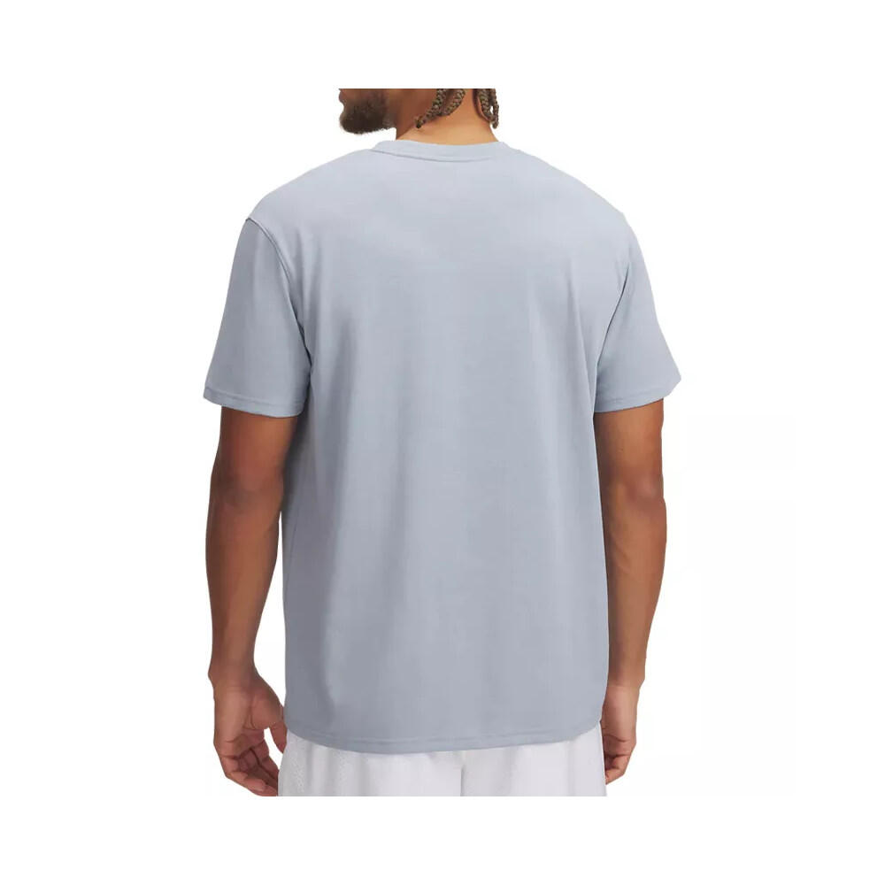 T-shirt Under Armour LOGO EMB HEAVYWEIGHT SS da uomo 2/3