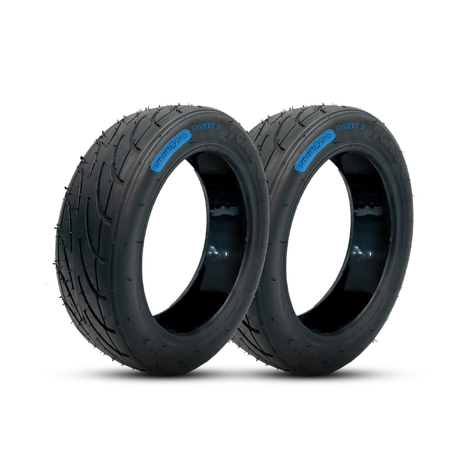 CUBIERTA STREET 2 con GEL ANTIPINCHAZOS Pack 2 para Smartgyro(SW, RW y CO) 6/7