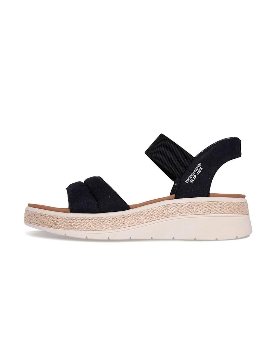 Sandales pour Femme Skechers Bobs Noir 2/4
