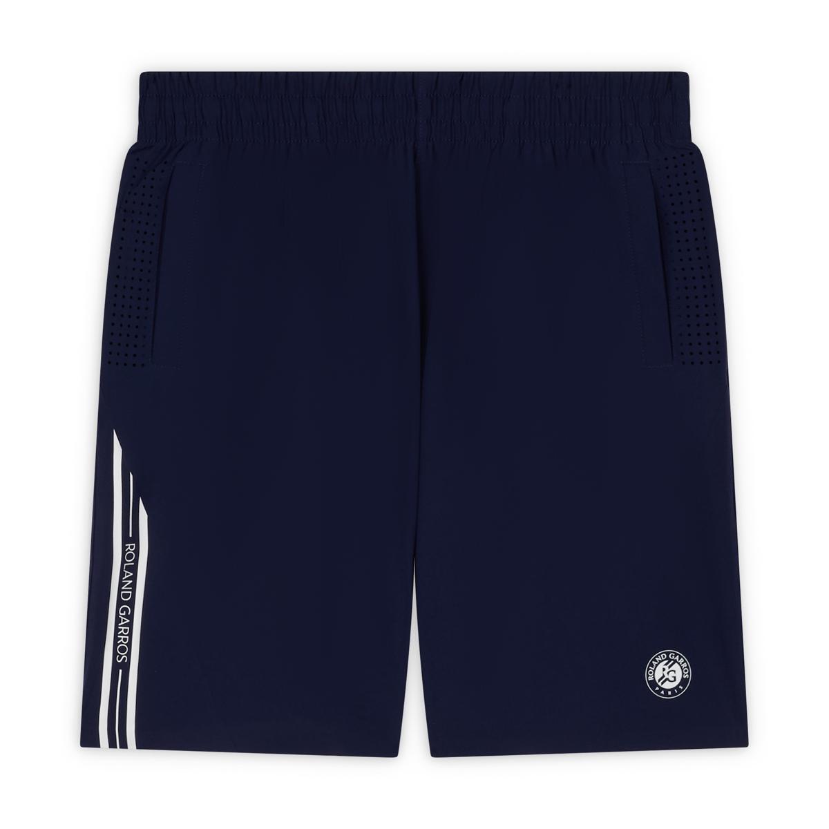 Roland Garros - Short Performance Homme Roland-garros - Marine - Bermuda - Bleu - 52 2xl - Decathlon