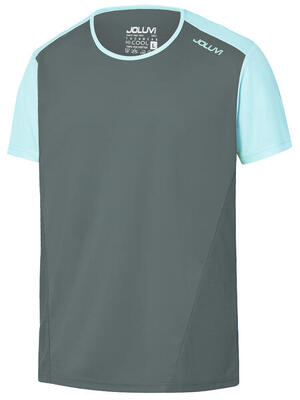 Sportshirt Runplex DUo Fitness/Gym Herren Marino/Esmeralada Ohne Atmungsaktiv