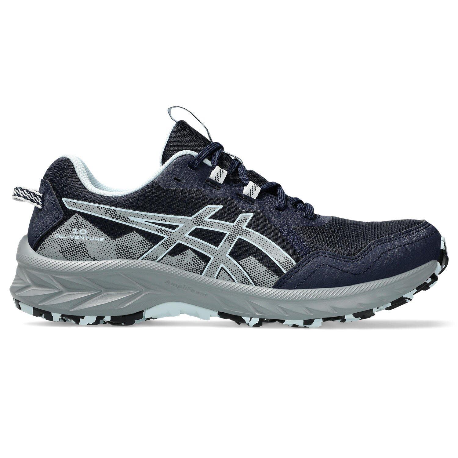 Asics - Chaussure Trail Femme - Asics Gel Venture 10 W - Midnight/gravel - Chaussures De Sport - Bleu|multicolore - 40,5 - Decathlon