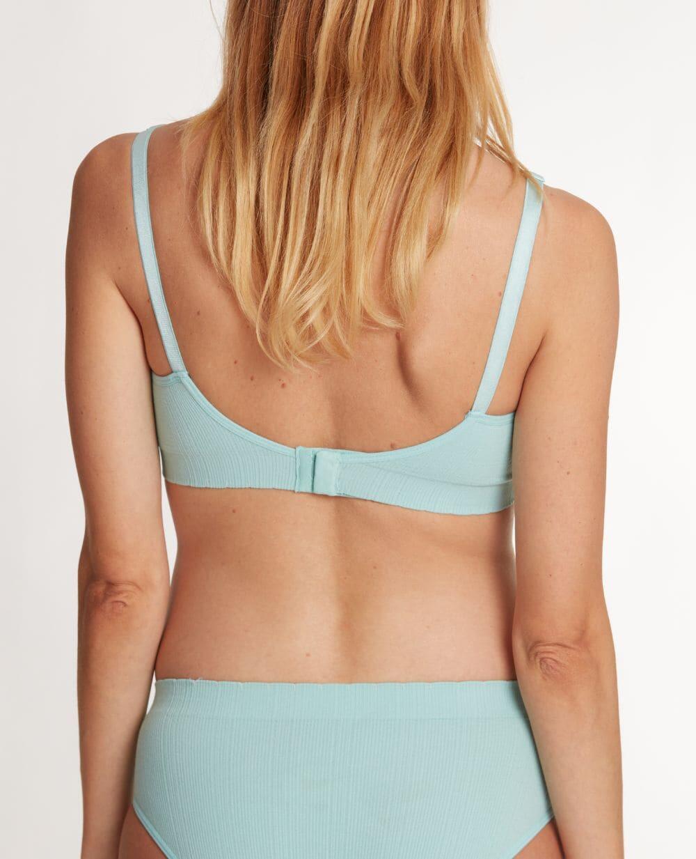 Brassière de grossesse et d'allaitement Zoé vert 3/5