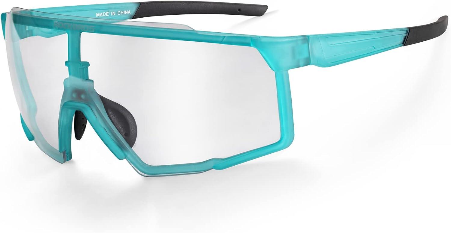 ROCKBROS Óculos de ciclismo com lentes fotocromáticas