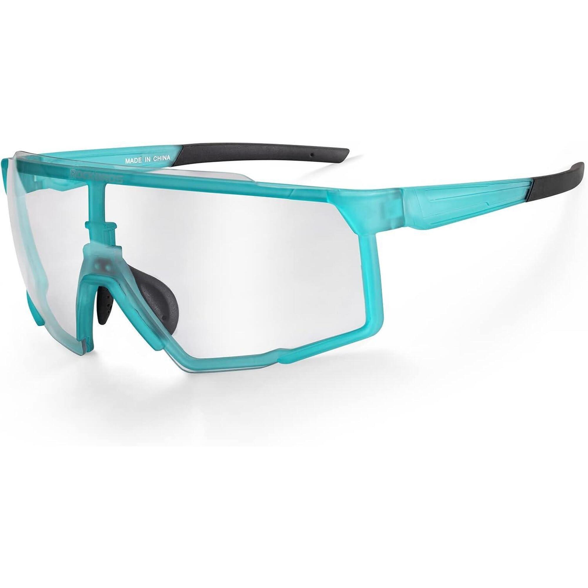 Rockbros - Lunettes De Cyclisme Verres Photochromiques - Lunettes De Soleil - Gris - No Size - Decathlon