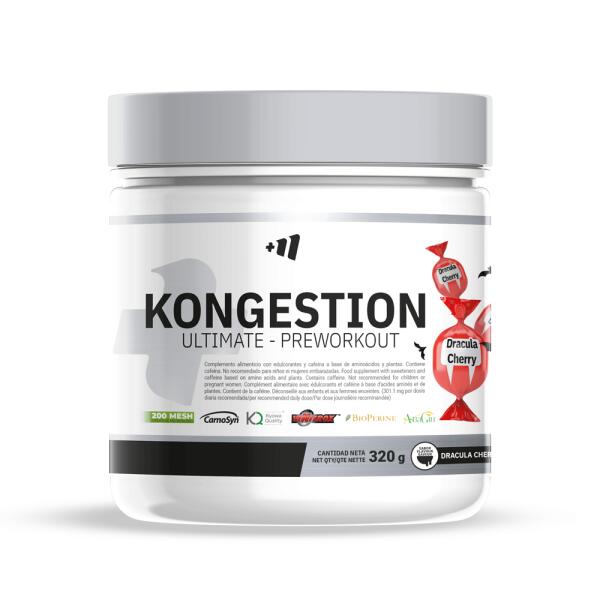 Kongestion Preworkout - 320g Dracula Cherry MASmusculo