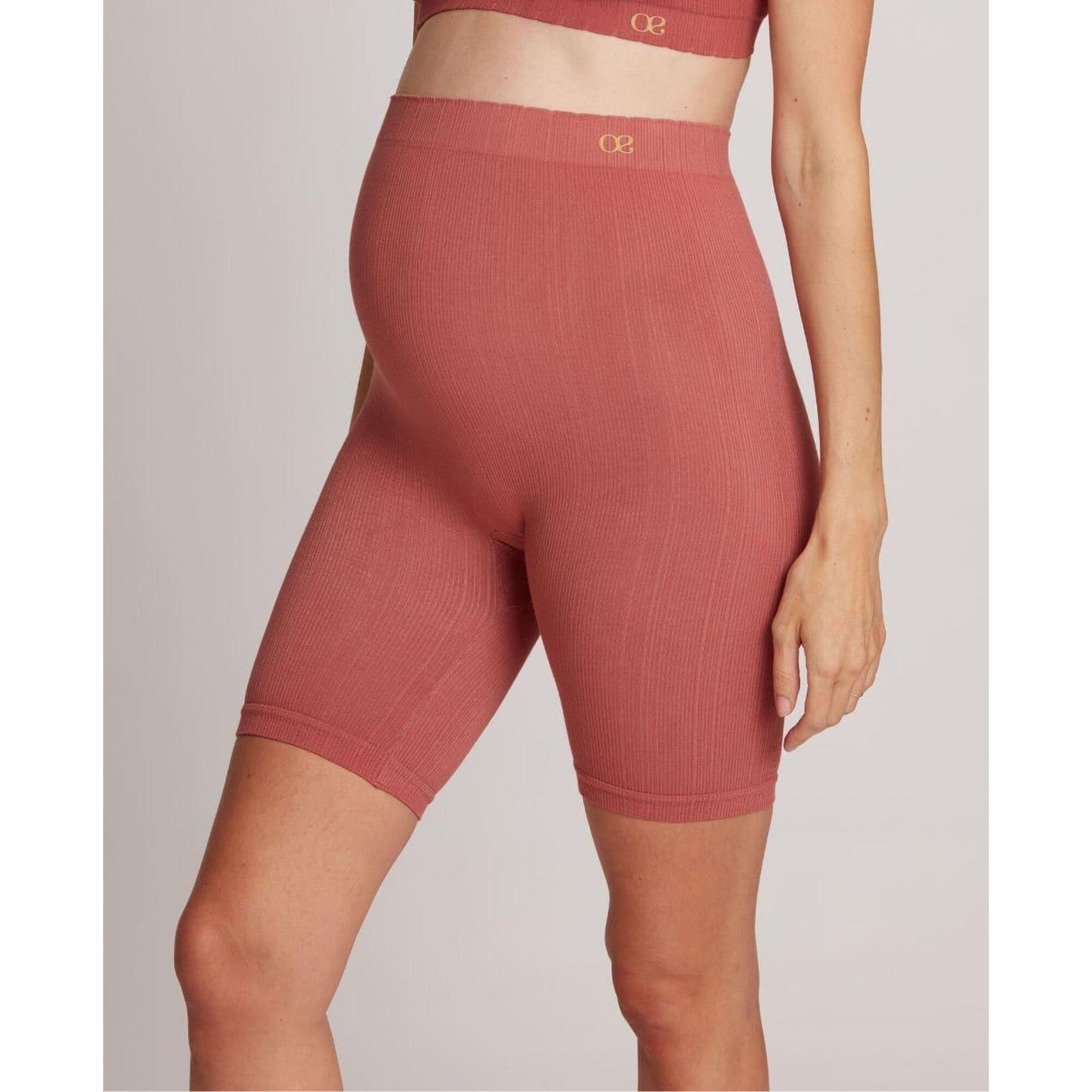 Cache Coeur - Cycliste De Maternité Zoé - Legging - Orange|rouge - 36 Xs - Decathlon