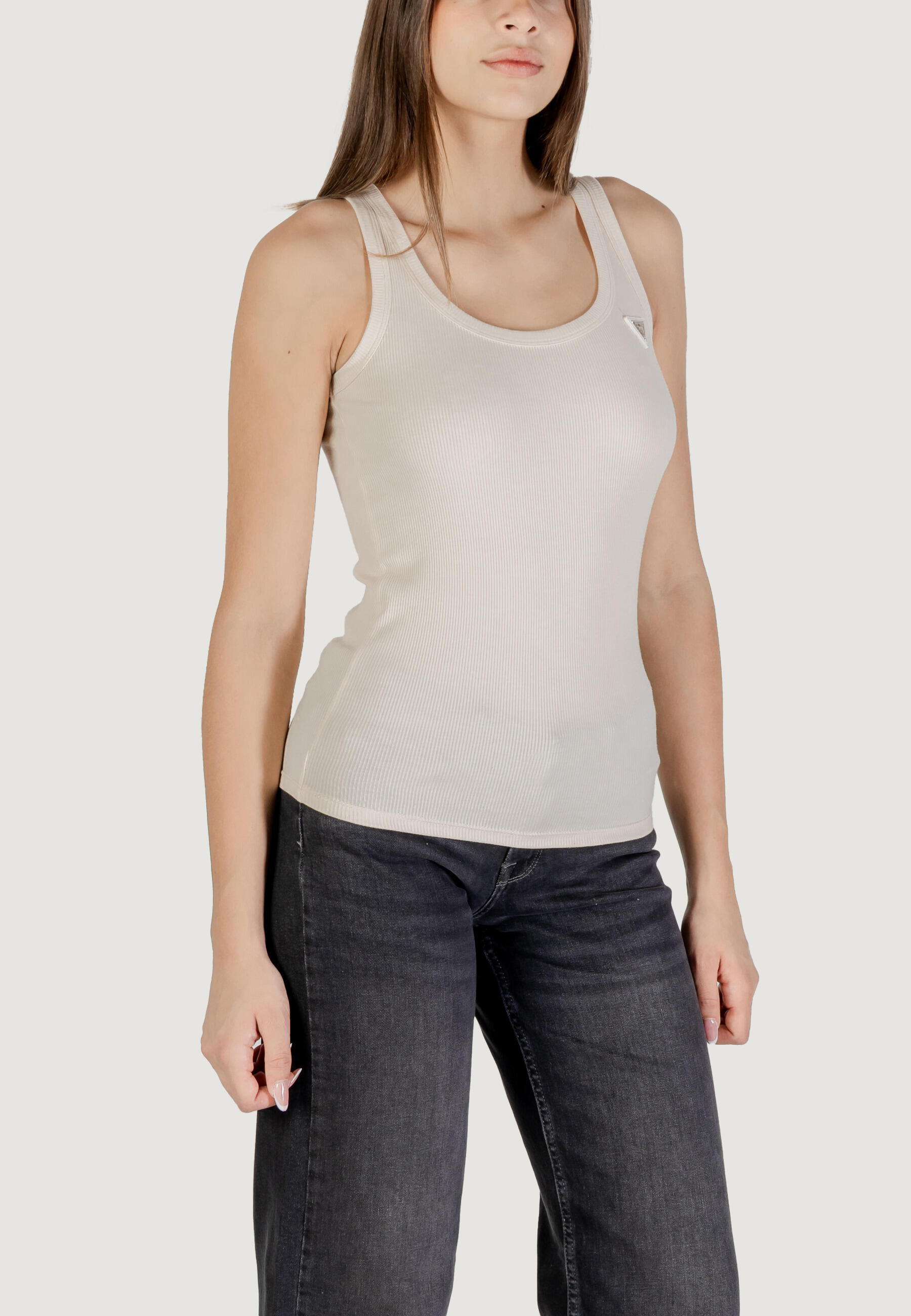 débardeur COLETTE RIB TANK FEMME rose 3/5
