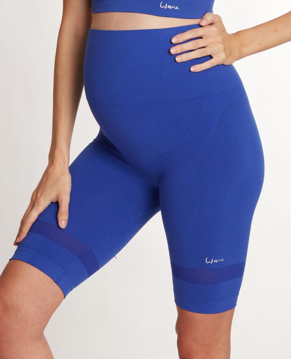 Cycliste de sport et de grossesse Woma bleu 1/5