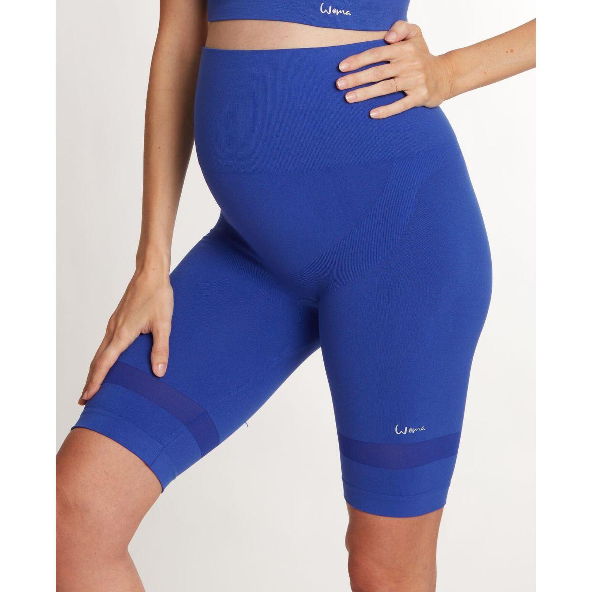 Cache Coeur - Cycliste De Sport Et De Grossesse Woma - Legging - Bleu - 40 M - Decathlon