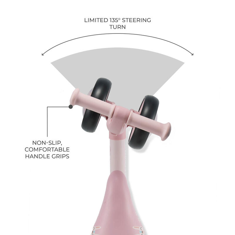 Kinderkraft CUTIE FLASH plimbare pe PINK