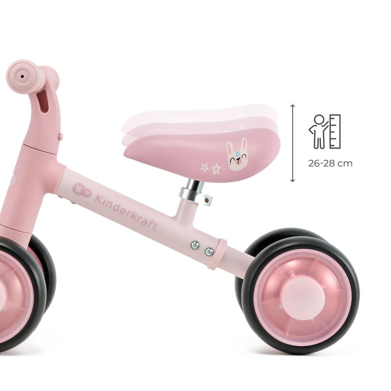 Kinderkraft CUTIE FLASH plimbare pe PINK
