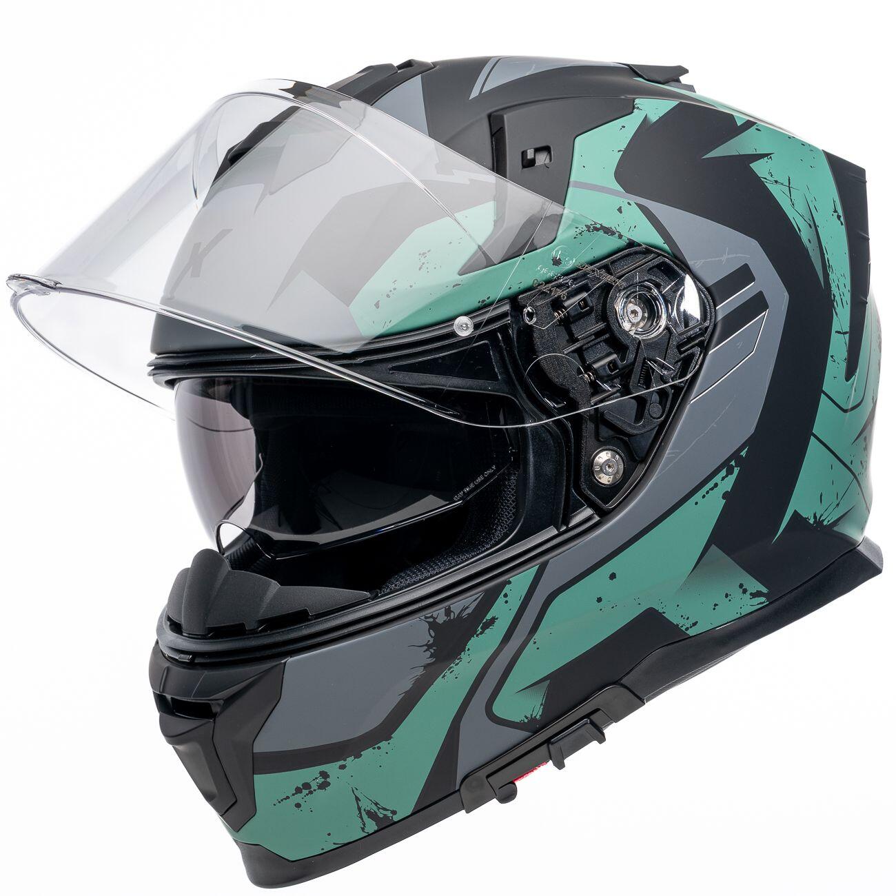 MOTOBLOUZ Casque Intégral MIRAGE DUNE Kaki mat | ECE 22.06 5/7