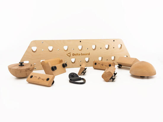 Poutre d'escalade Deltaboard - Pack Polyvalent