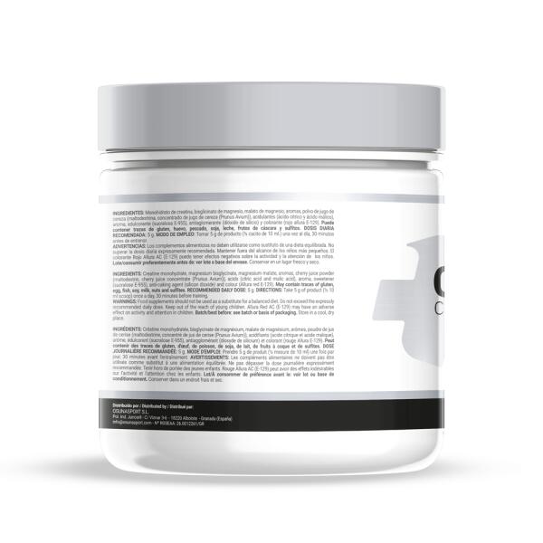 CreaMag Creatine (Creapure®) + Magnesium Albion® - 300g Dracula Cherry de MASmu 2/6