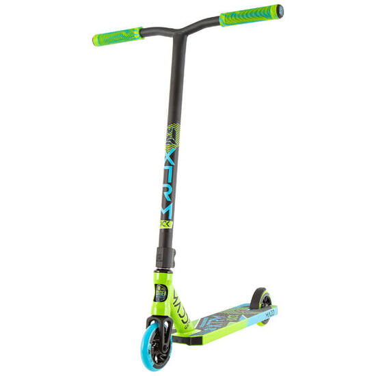 Monopattino acrobatico MGP Madd Gear Freestyle Kick Extreme verde - blu