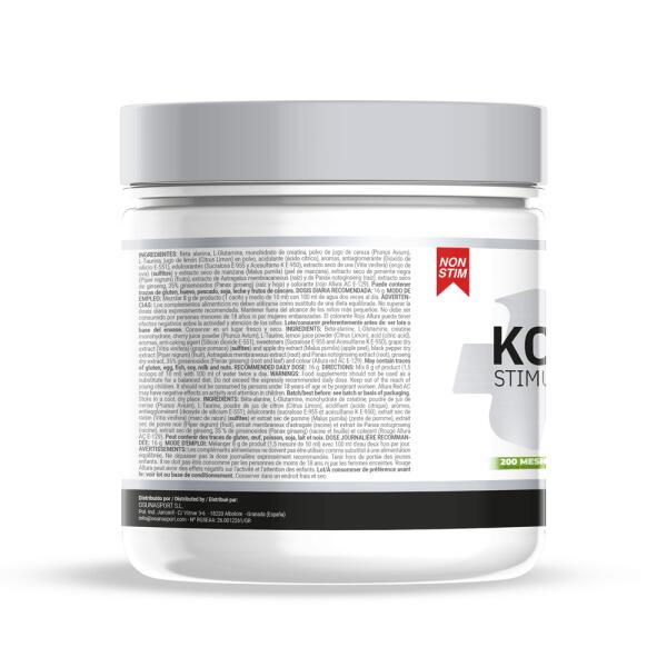 Kongestion Preworkout stimulant free - 320g Dracula Cherry de MASmusculo 2/5