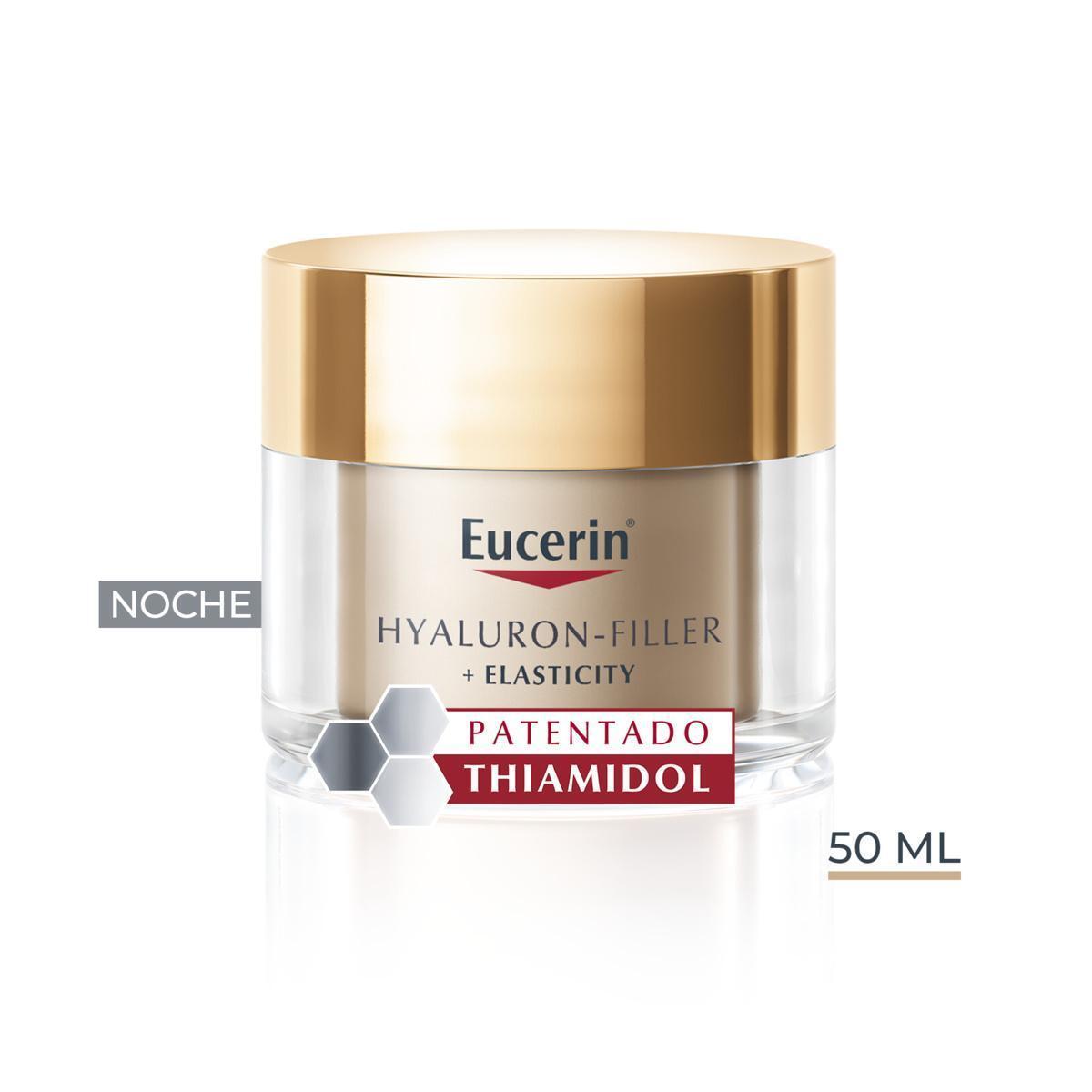 EUCERIN Hyaluron-Filler Elasticity Crema Antiedad Noche 50 ml 2/5