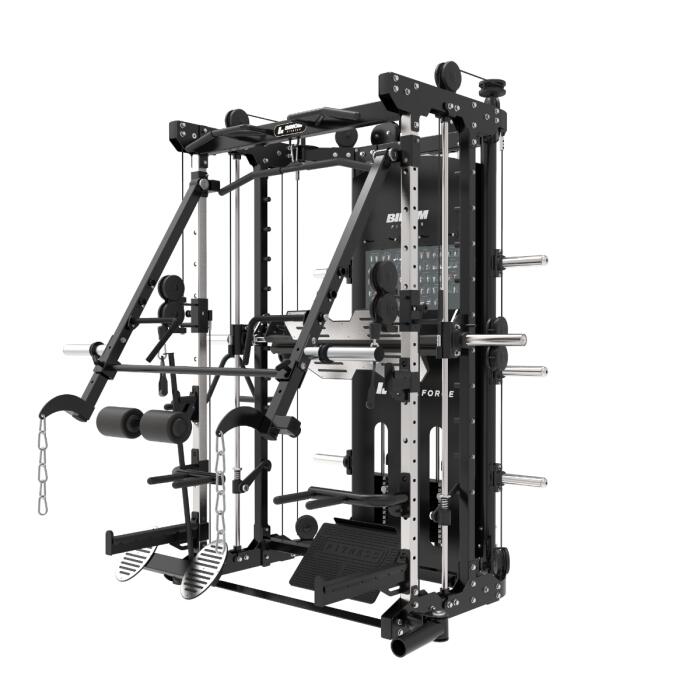 Binom Multigimnasio B12-V2 con doble polea, power rack y accesorios 2/6