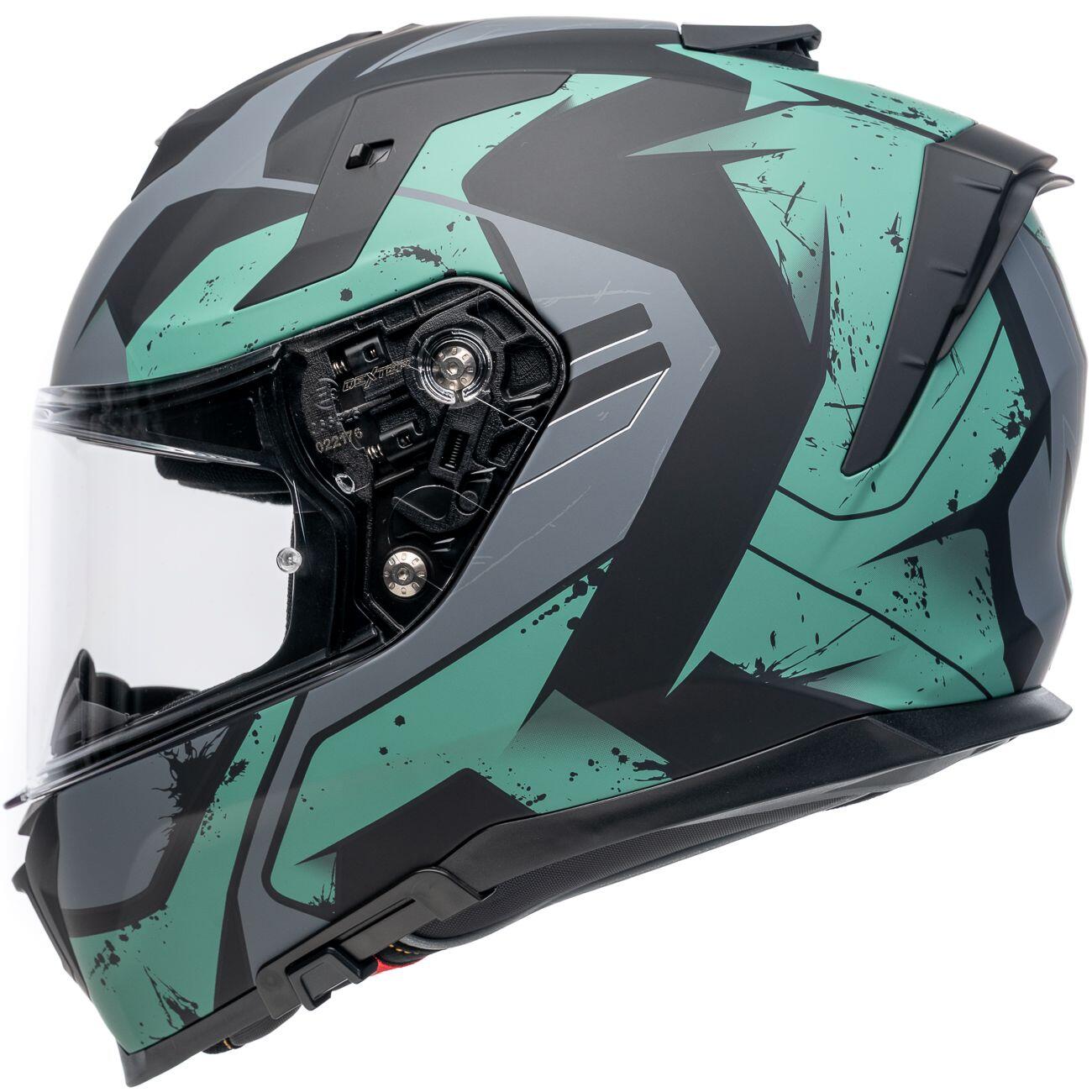 MOTOBLOUZ Casque Intégral MIRAGE DUNE Kaki mat | ECE 22.06 3/7