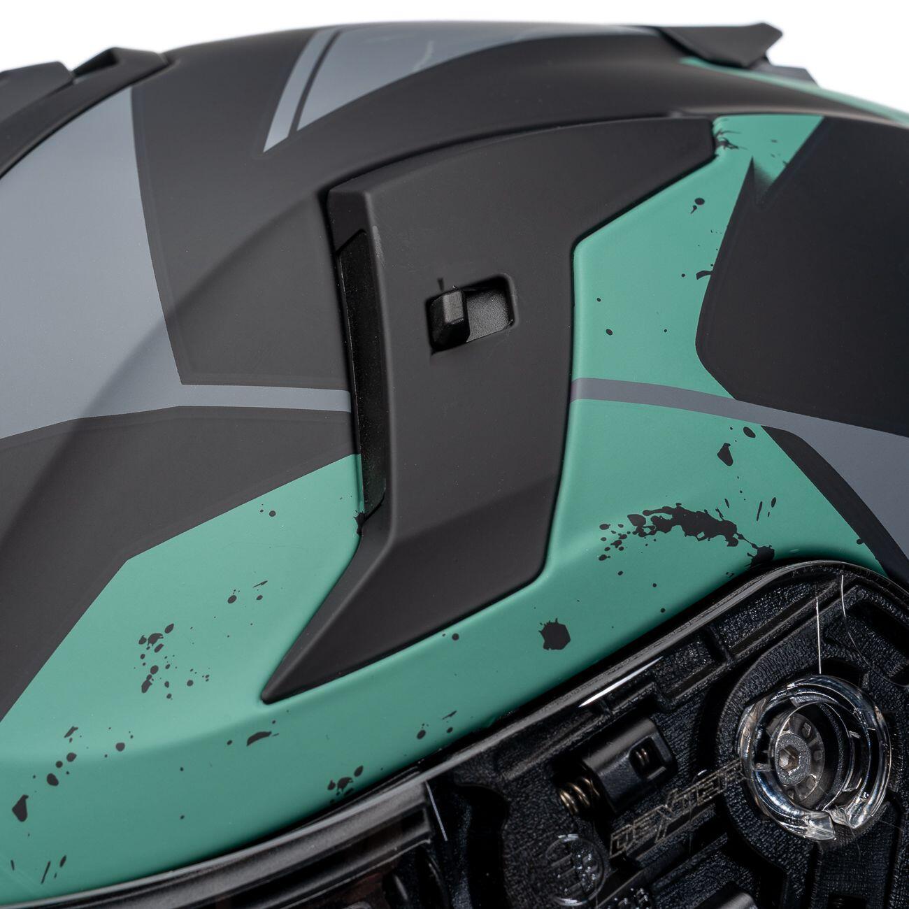 MOTOBLOUZ Casque Intégral MIRAGE DUNE Kaki mat | ECE 22.06 7/7